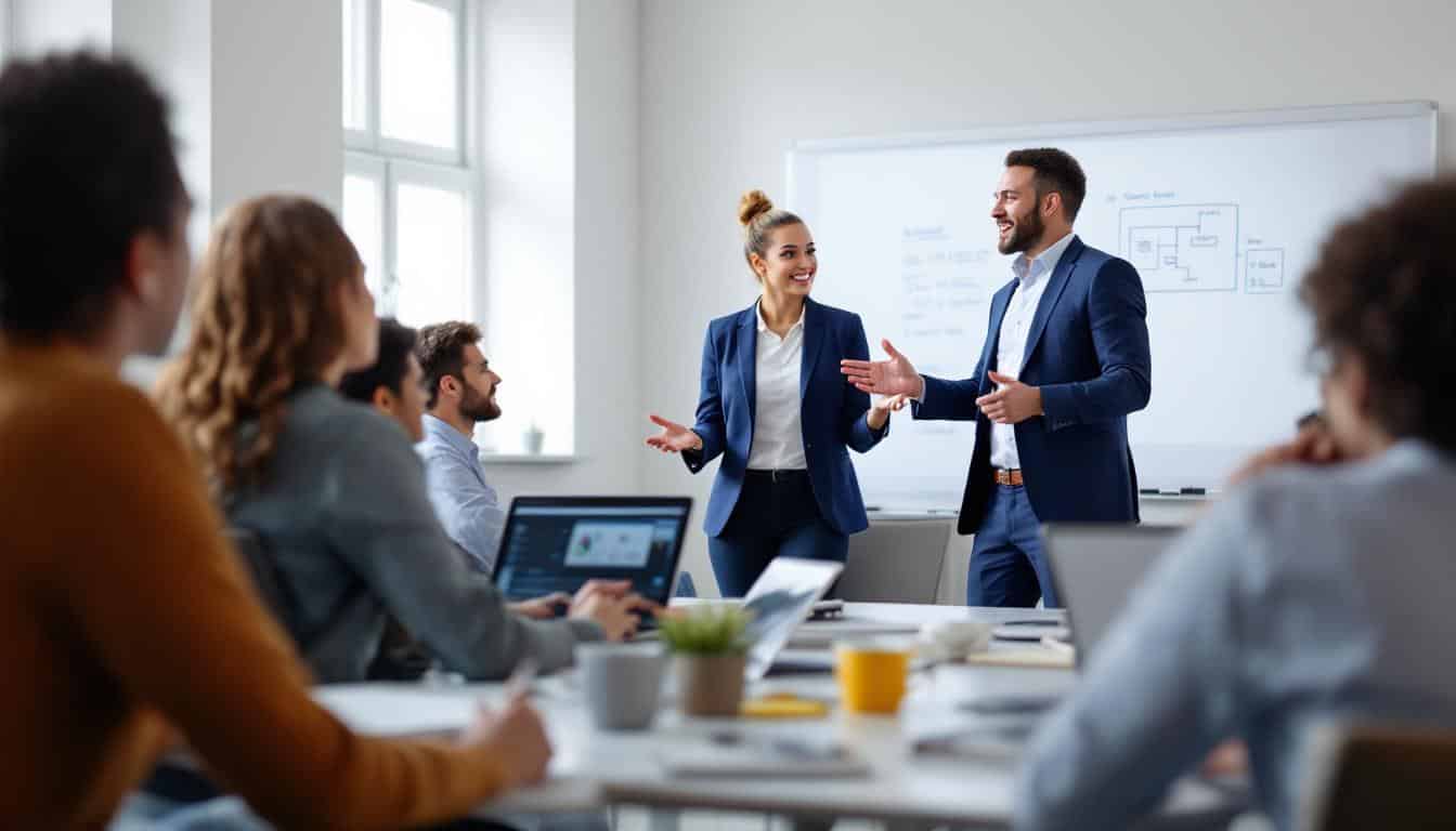 découvrez comment une formation formateur adulte peut booster votre développement professionnel en améliorant vos compétences pédagogiques et votre expertise dans l'accompagnement des apprenants adultes.