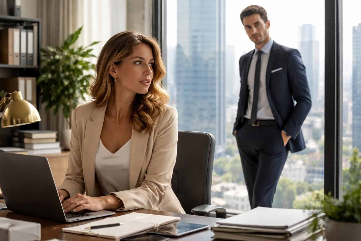 découvrez comment interpréter le comportement de votre patron lorsqu'il vous regarde souvent : simple intérêt professionnel ou véritable signe de favoritisme au travail ?