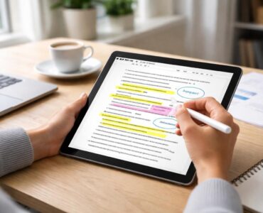découvrez comment annoter et partager rapidement vos pdf de cours grâce à une tablette tactile microsoft, pour une prise de notes efficace et interactive.