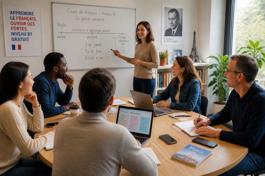 découvrez les avantages des cours gratuits de français niveau b1 pour les apprenants souhaitant améliorer leurs compétences linguistiques efficacement et sans frais.
